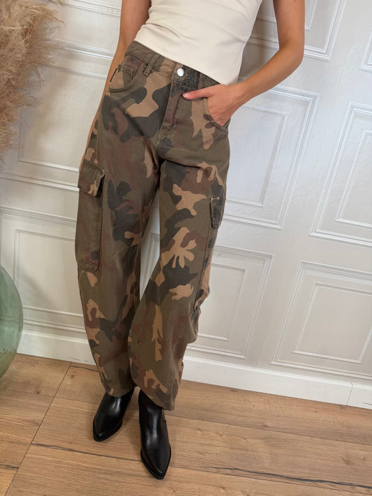 Pantalone cargo camouflage - Haveone