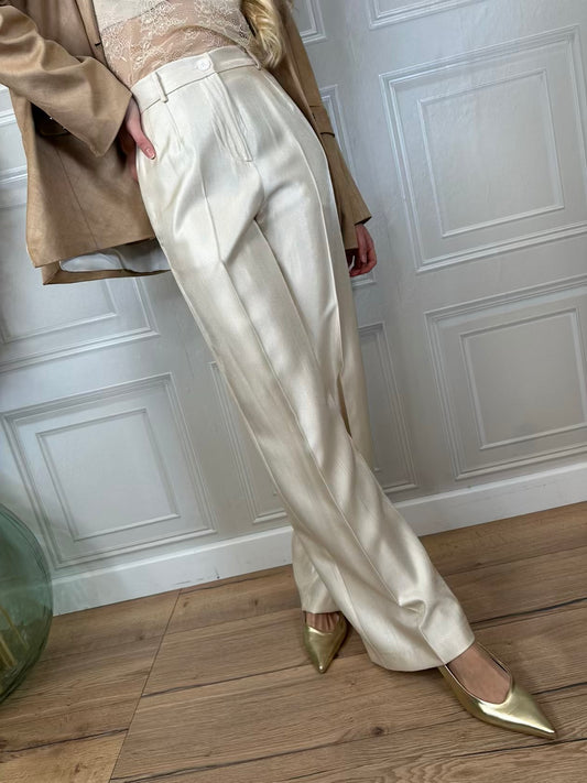 Pantalone a palazzo lucido - Haveone