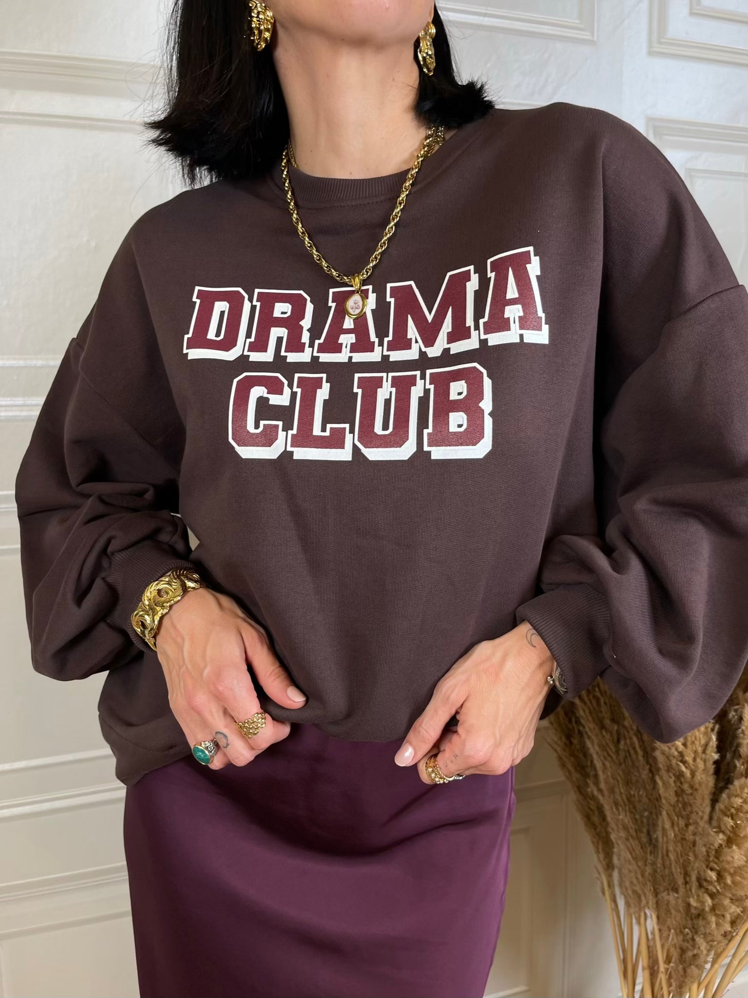 Felpa moro Drama club - Haveone