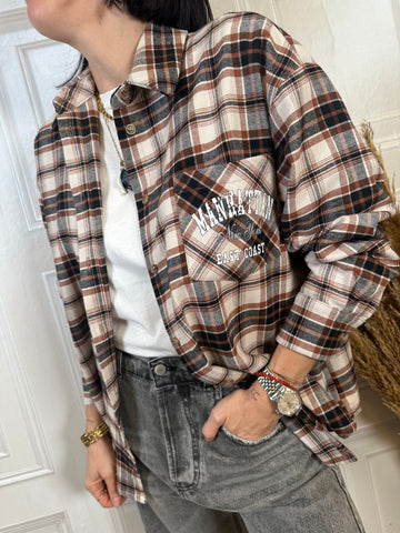 Camicia check Manhattan - Tensione In