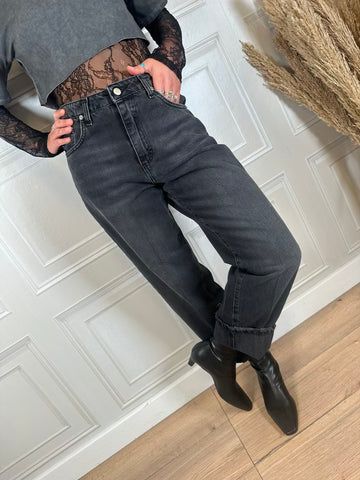 Jeans Mandy nero - Haveone