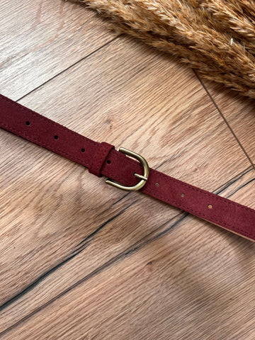 Cintura pelle scamosciata - Vicolo