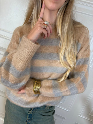 Pull girocollo righe - Kontatto