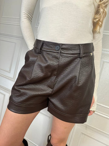 Pantaloncino ecopelle - Philia Loft