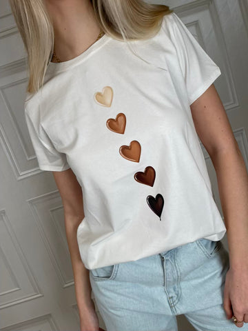 T-shirt cuoricini - Vicolo