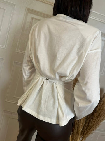 T-shirt gancetto manica lunga - Vicolo