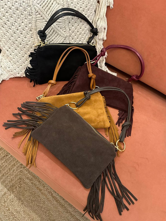 Pochette suede Jane