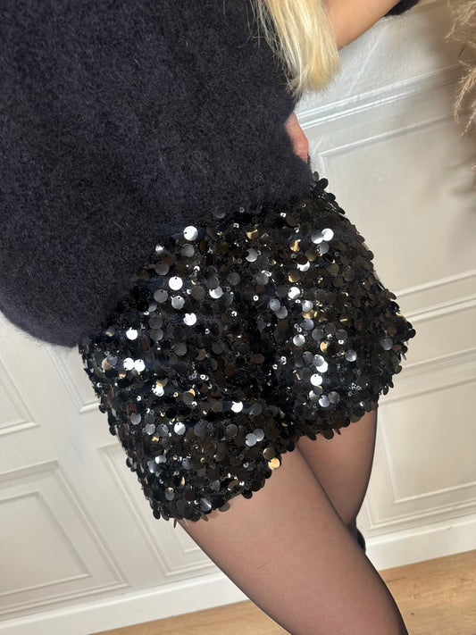Pantaloncino paillettes - Philia Loft