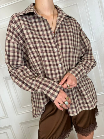 Camicia quadri bordeaux - Susymix