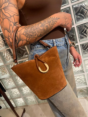 Secchiello in suede - Hola
