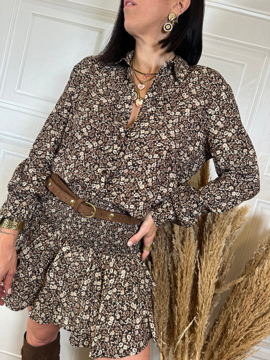 Camicia fiori - Vicolo