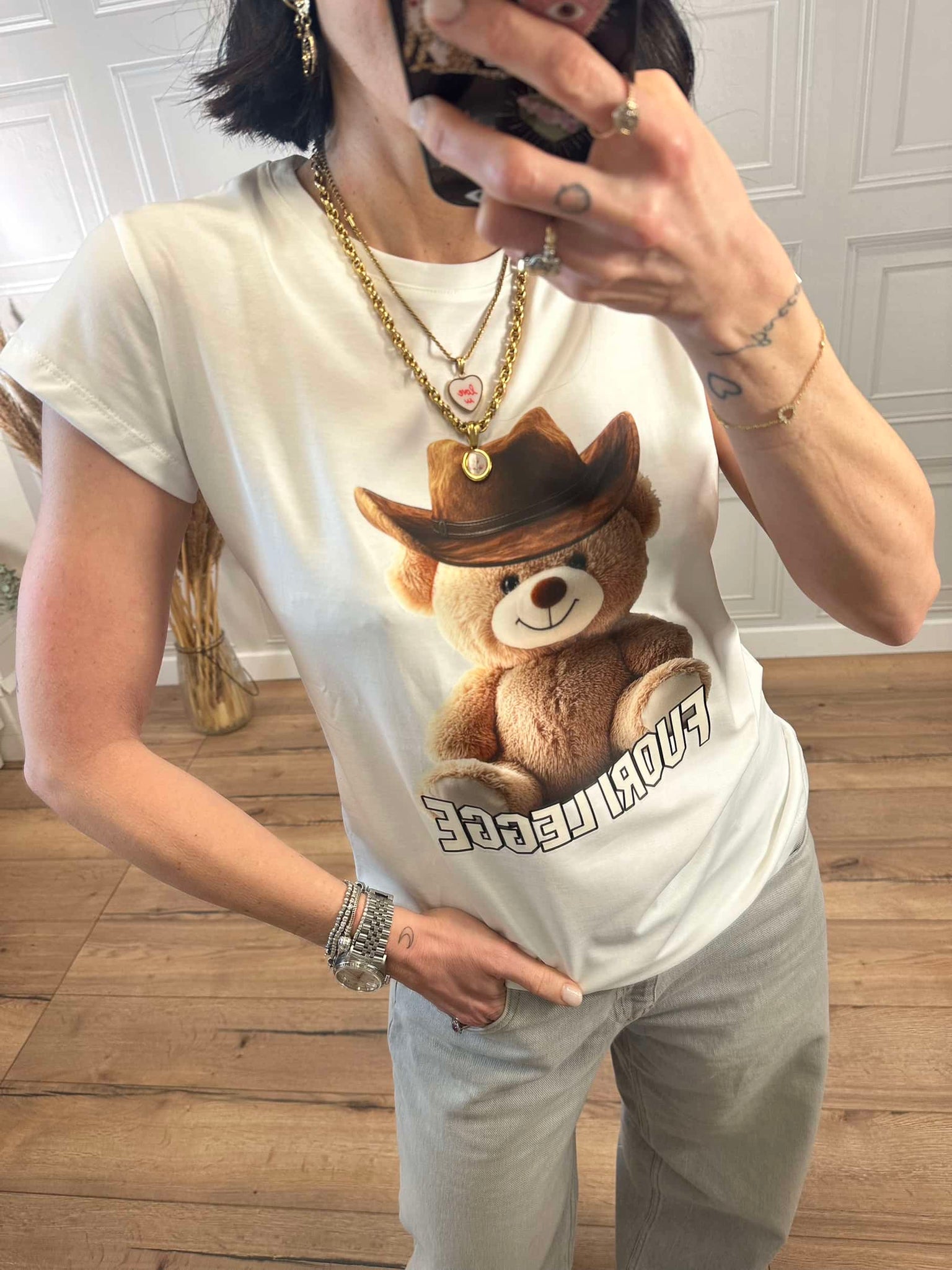 T-shirt orsetto fuorilegge - Vicolo
