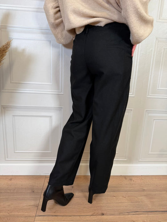 Pantalone carrot flanella - Vicolo