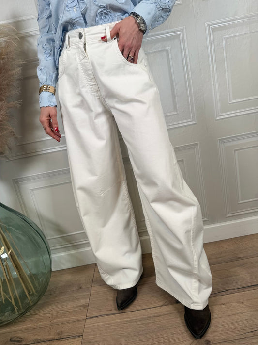 Jeans bianco Louvre - Tensione In