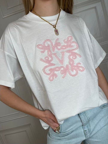 T-shirt logo buclé - Vicolo