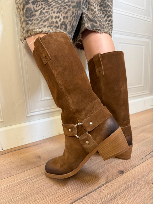 Biker suede moro - Ovyé