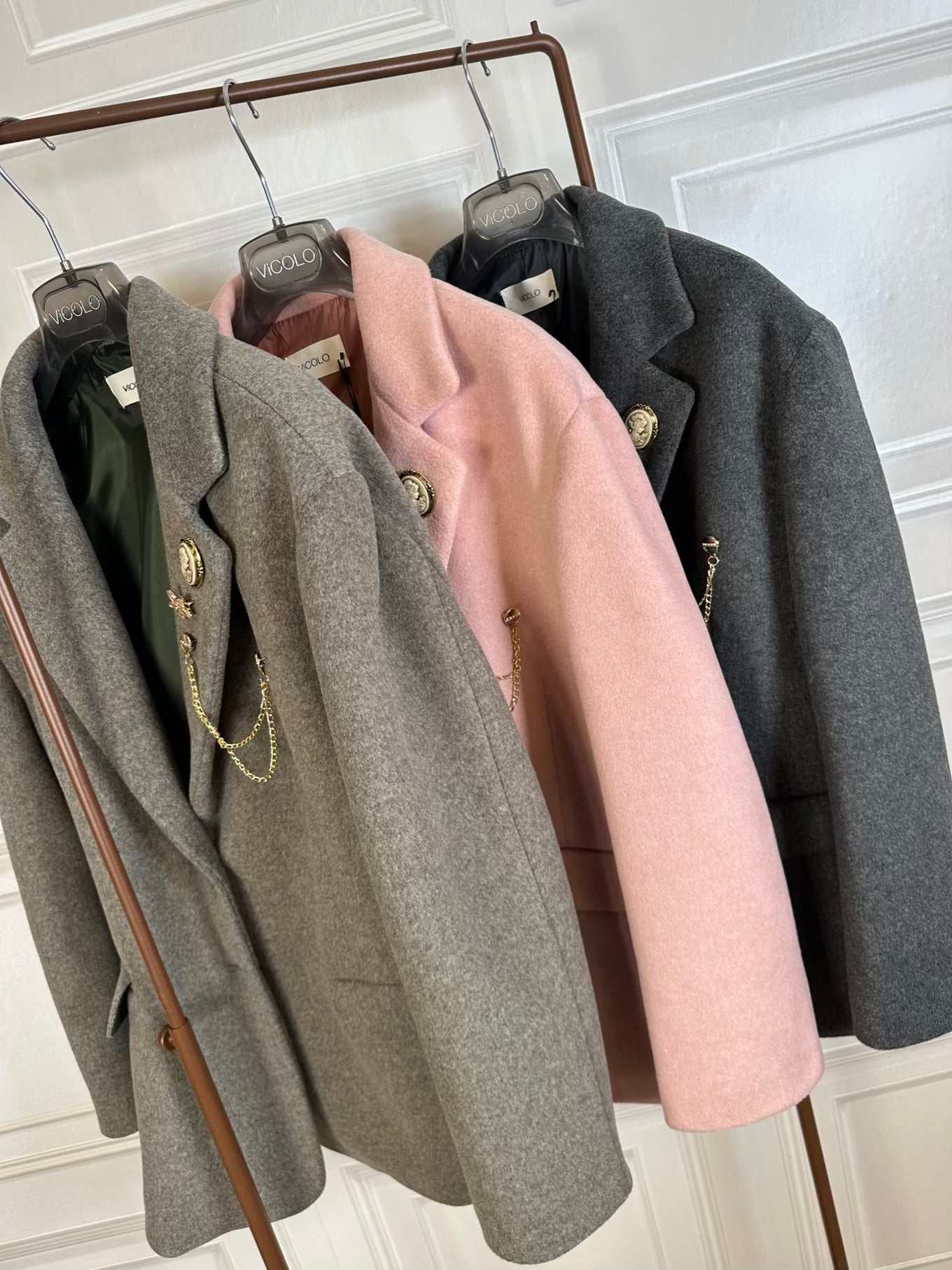 Giacca cappotto pannetto Sasha - Vicolo