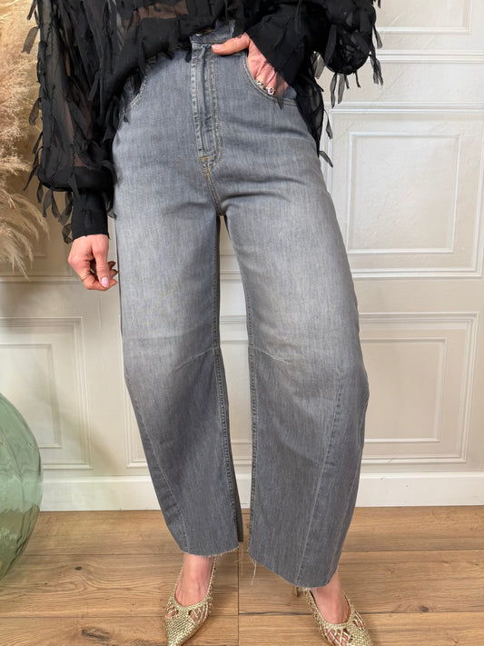 Jeans Barbara grigio - Haveone