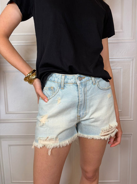 Shorts isla denim chiaro - HaveOne