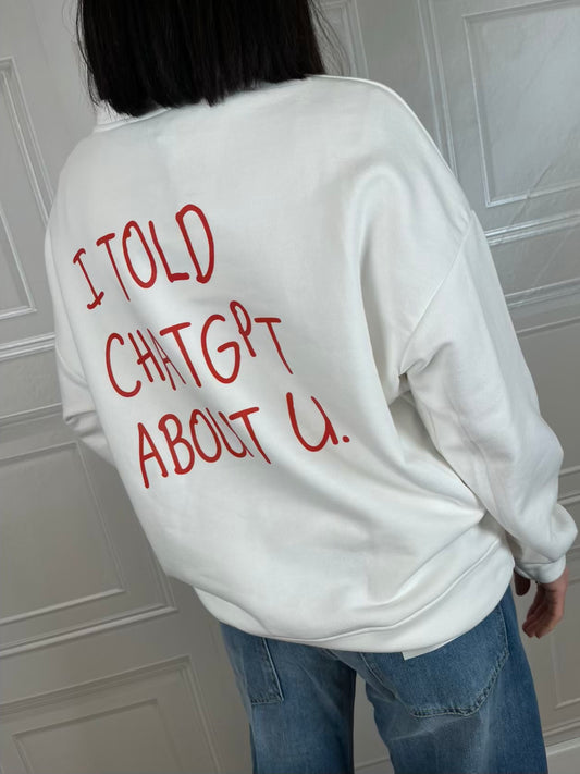 Felpa chat gpt - Kikisix