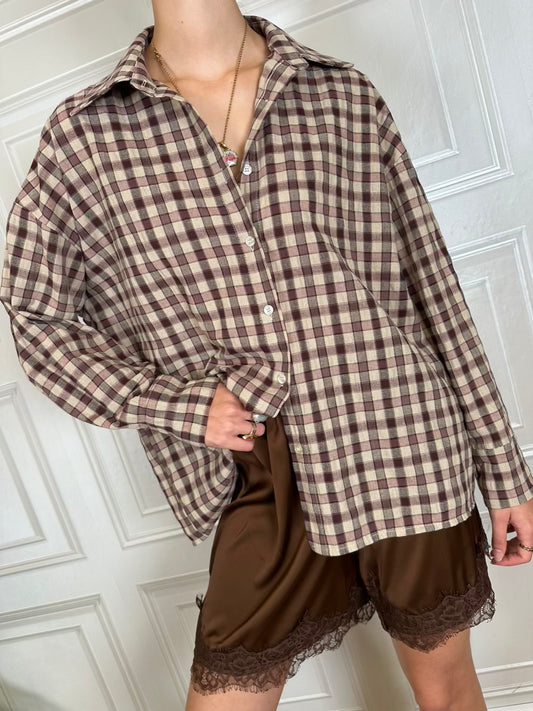 Camicia quadri bordeaux - Susymix