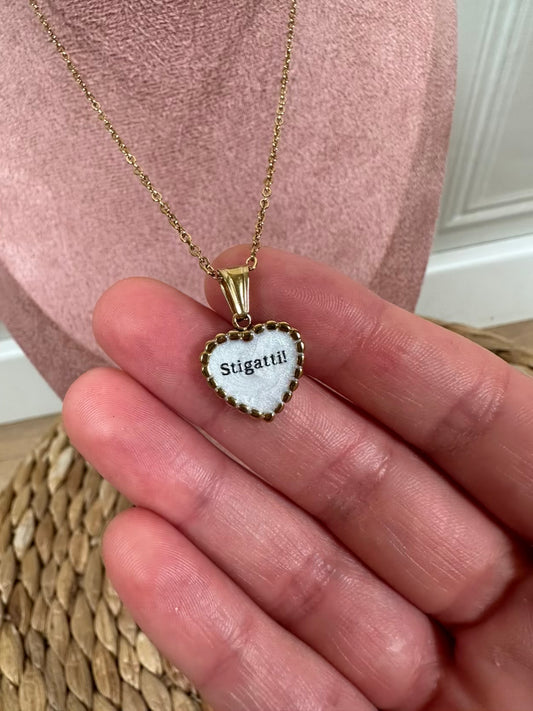 Collana cuoricino stigatti - Hola