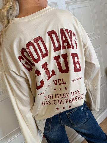 T-shirt manica ampia good days club rosso - Vicolo