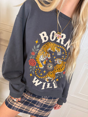 Felpa Born Wild - Vicolo