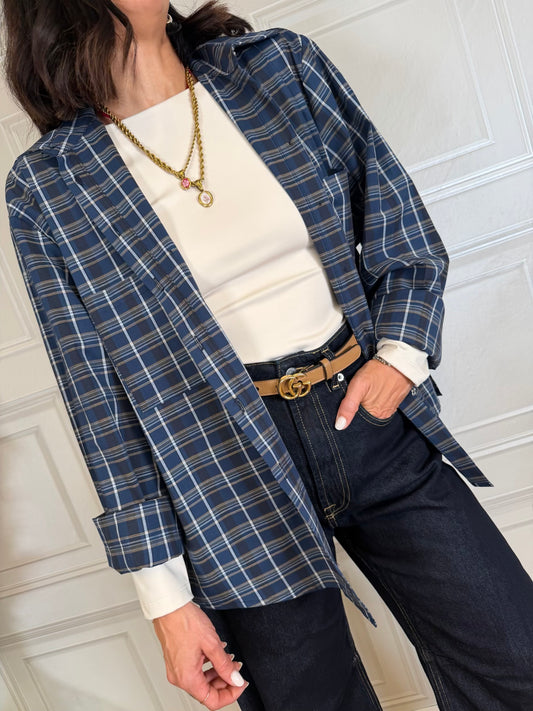Camicia quadri blu - Haveone