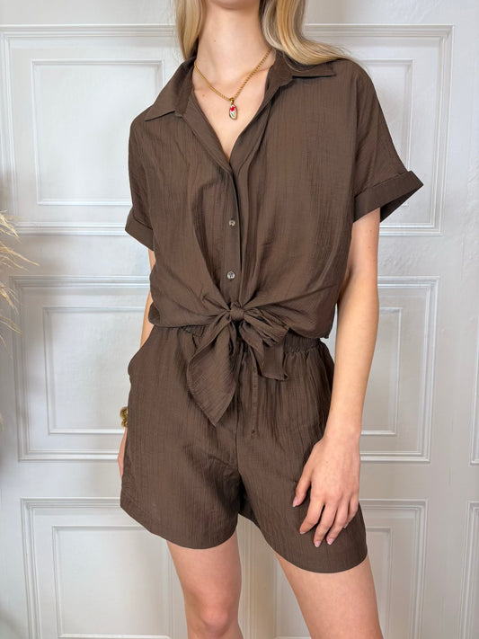 Coordinato camicia e pantalone moro - HaveOne