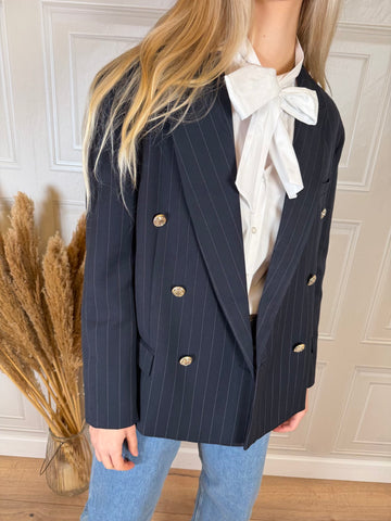 Blazer gessato doppiopetto - Vicolo