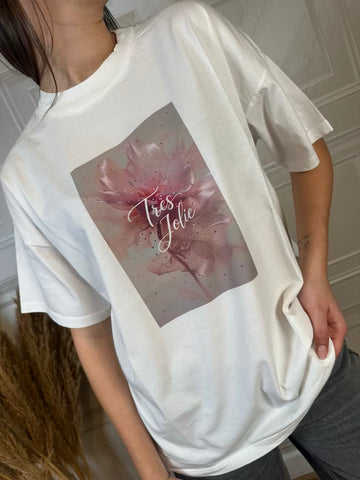 T-shirt Tres Jolie  - Vicolo