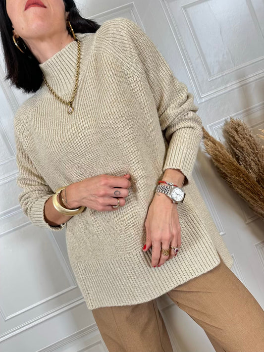 Lupetto lurex over spacchi - Kontatto
