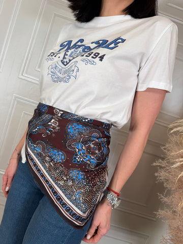 T-shirt bandana strass - SusyMix