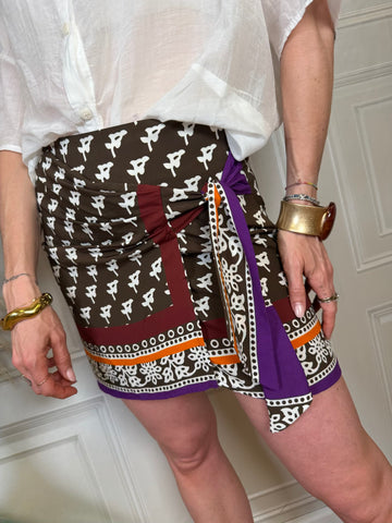 Minigonna pareo batik - Vicolo