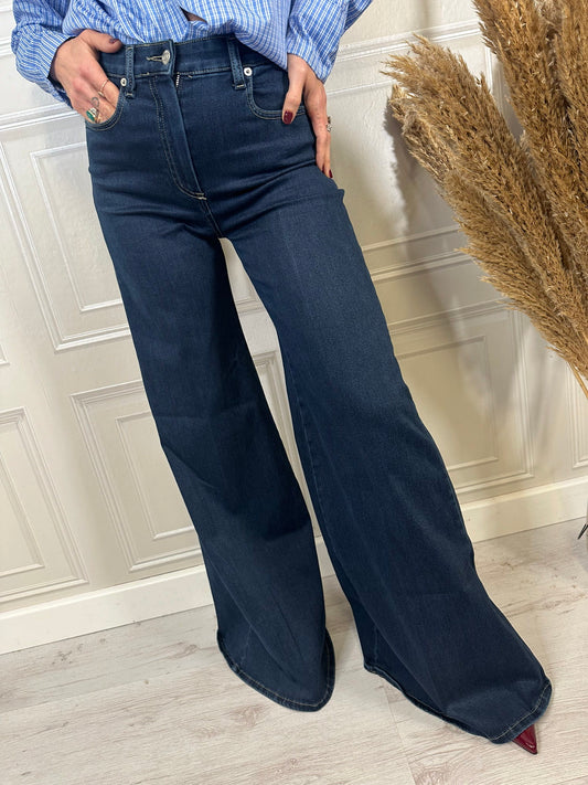 Jeans palazzo stretch - Haveone