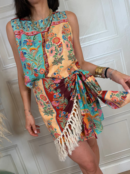 Coordinato Esmeralda top e gonna - Vicolo