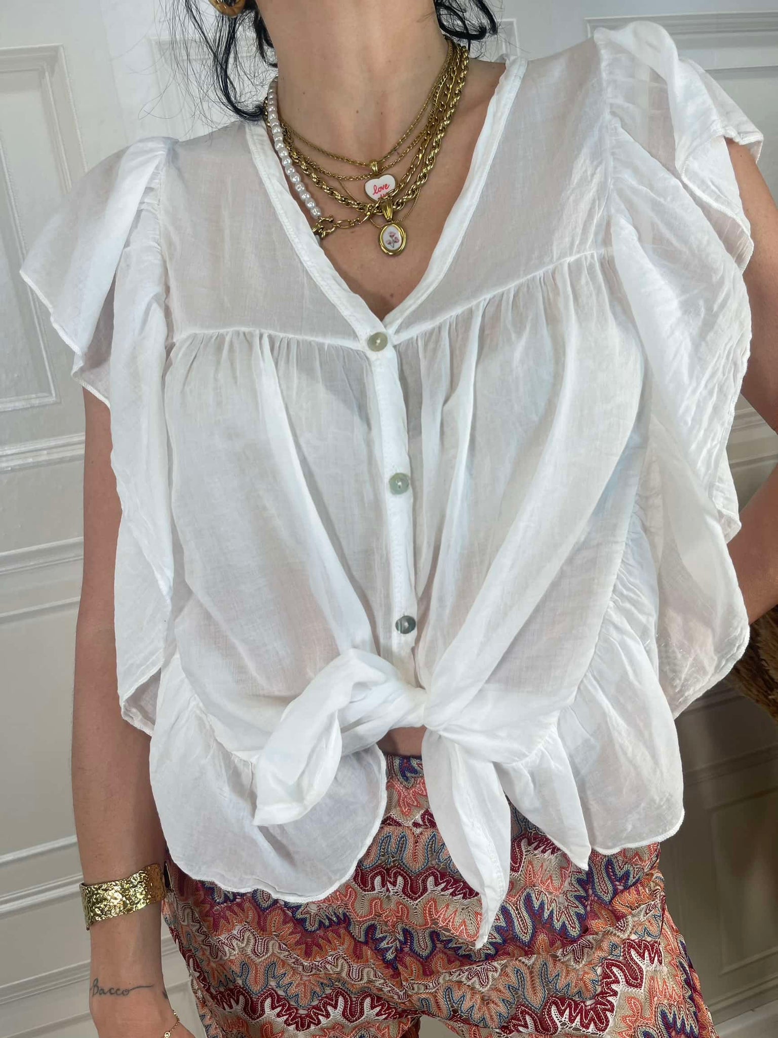 Blusa volant - SusyMix