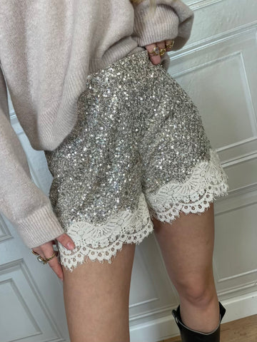 Shorts lingerie pailettes - Philia Loft