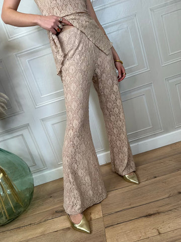 Pantalone a zampa pizzo - Haveone