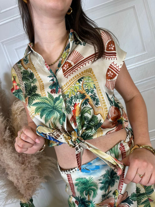 Camicia smanicata Hawai - Vicolo