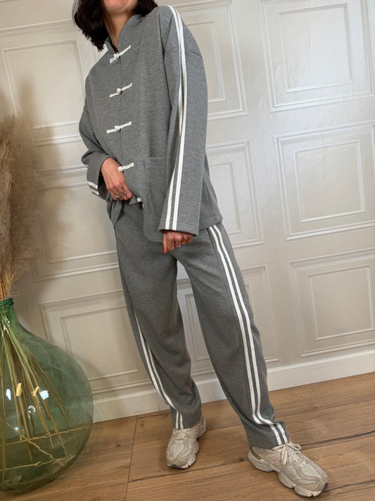 Tuta coordinato alamari - Kikisix