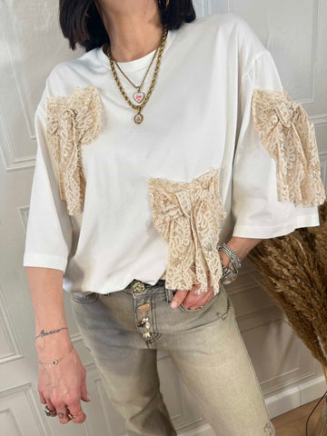 T-shirt fiocchetto  - SusyMix