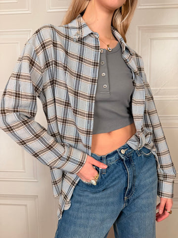 Camicia quadri cabochon - Kikisix