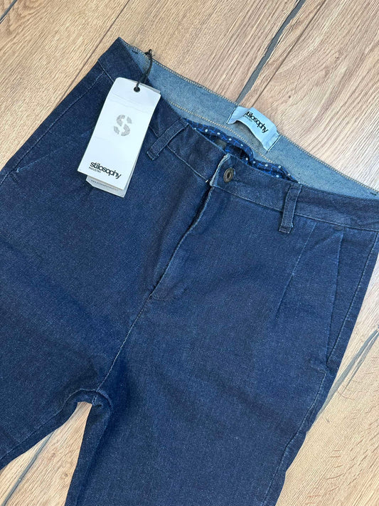 Jeans carrot fit scuro - Stilosophy