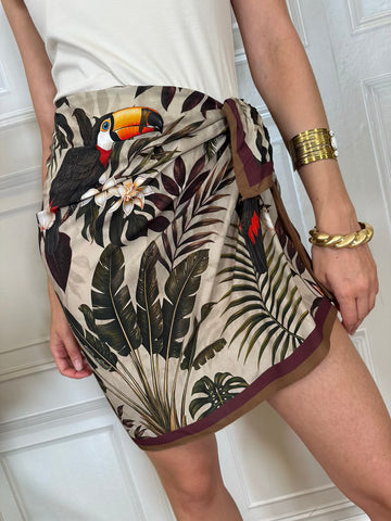 Gonna pareo tucano militare - Haveone