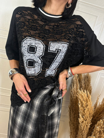 T-shirt pizzo 87 - Philia Loft