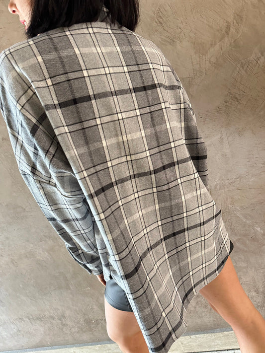 Camicia scozzese grigia - Vicolo