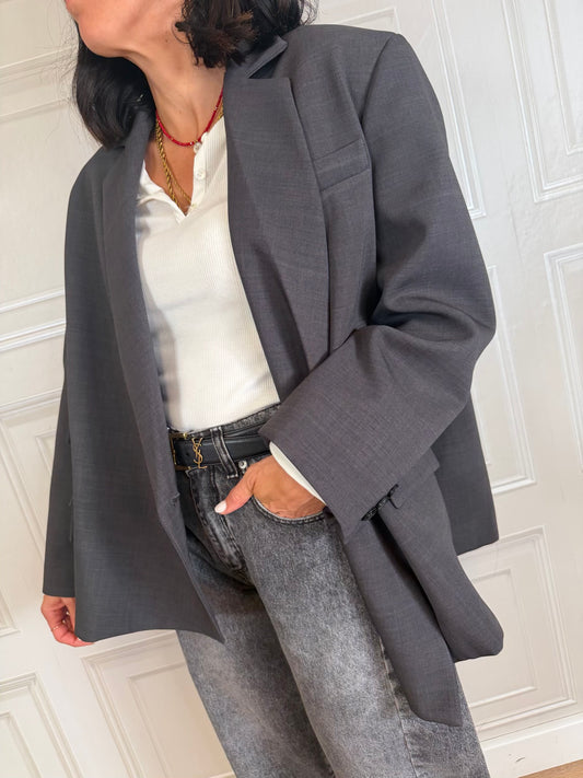 Giacca Blazer Jody antracite - Vicolo
