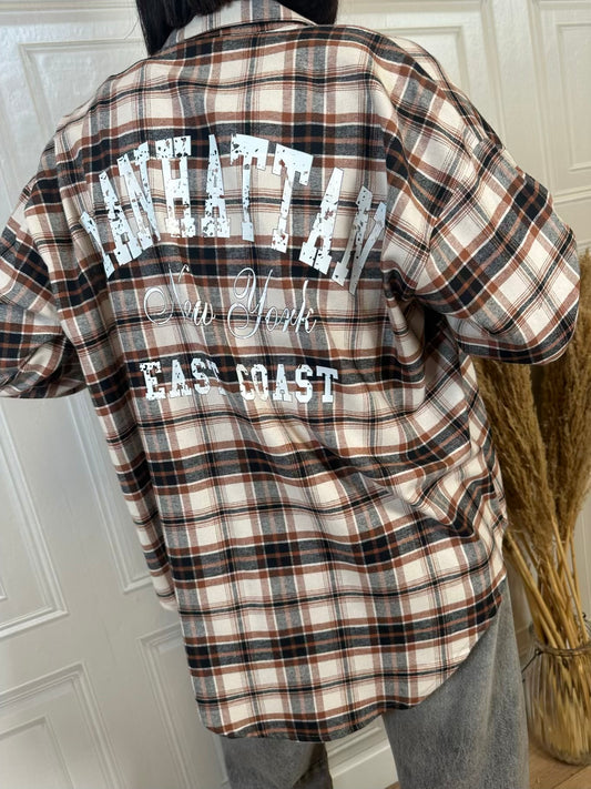 Camicia check Manhattan - Tensione In